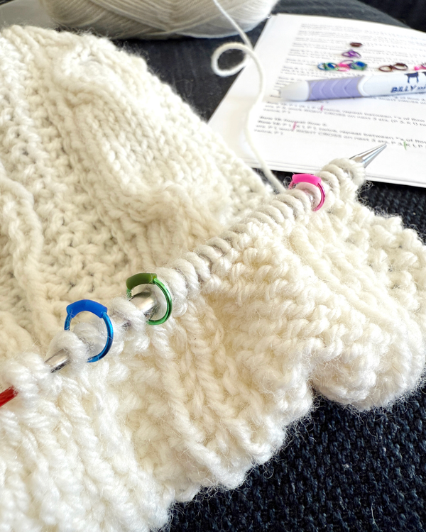 Stitch Marker Huggies