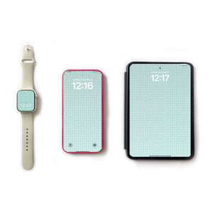 Add Our Knitted Background to Your Watch, Phone, or Tablet