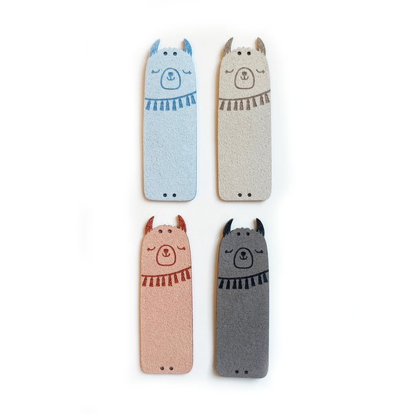 Woolly Hem Tag - Llama