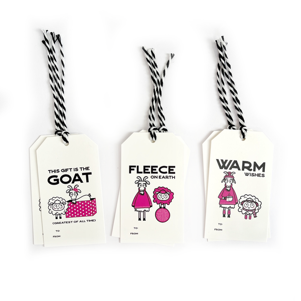 Fiber Gift Tags