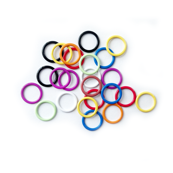 Rainbow Circle Stitch Markers