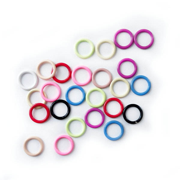 Rainbow Circle Stitch Markers