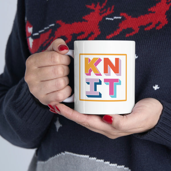 Colorwork Knitter Mug