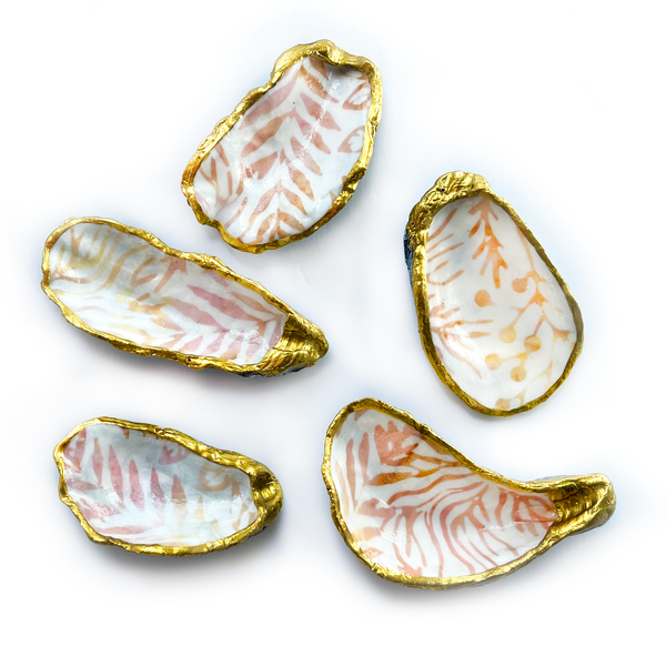 Batik Oyster Shell Notions Dishes
