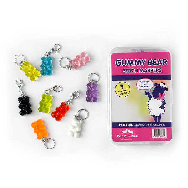 Gummy Bear Stitch Markers