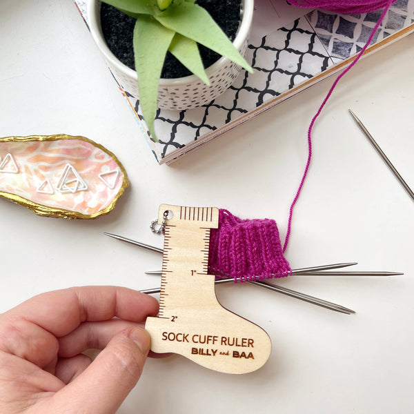 Sock Cuff Ruler