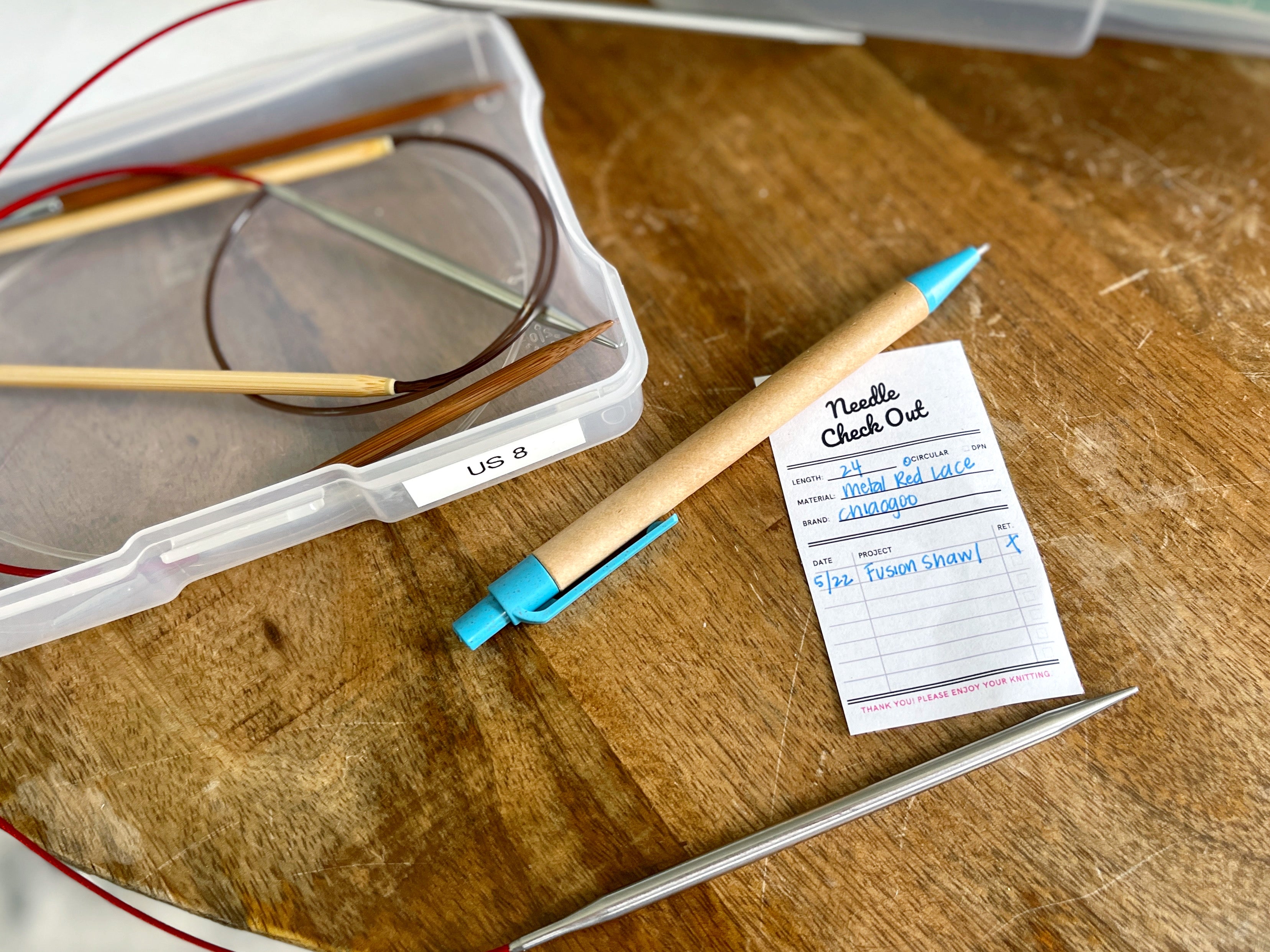 Needle Inventory Needle Inventory Cards – Billy and Baa