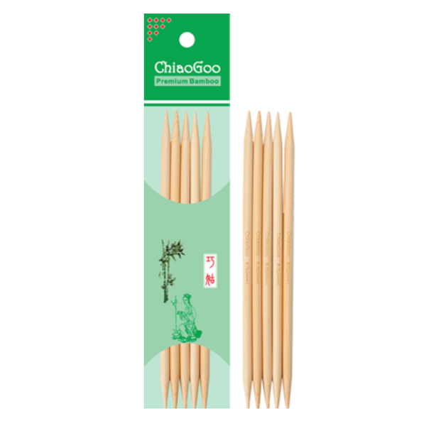 Bamboo Double Pointed Needles (Natural)