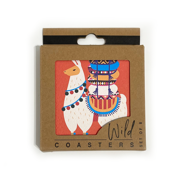 Wild Llama Coasters