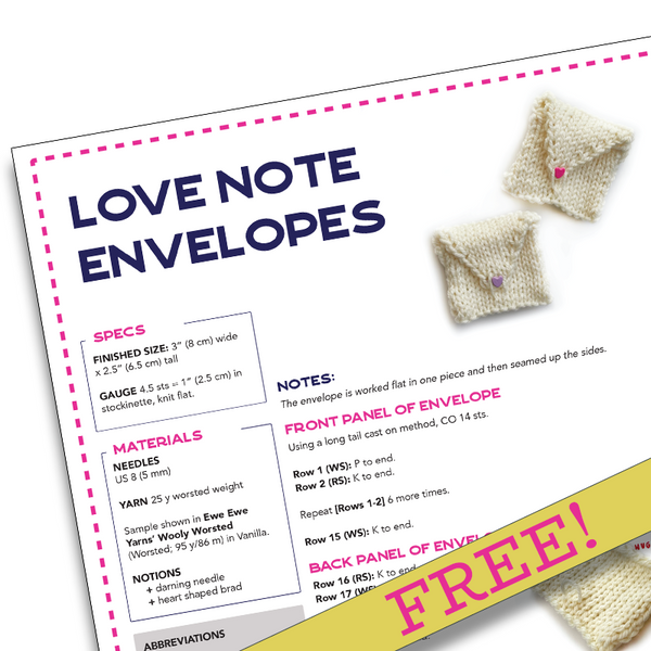 Love Notes Envelope