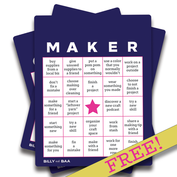 Maker's Bingo Cards